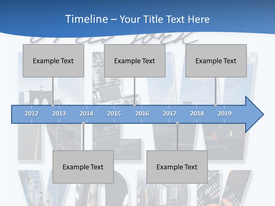 City Streets Urban PowerPoint Template