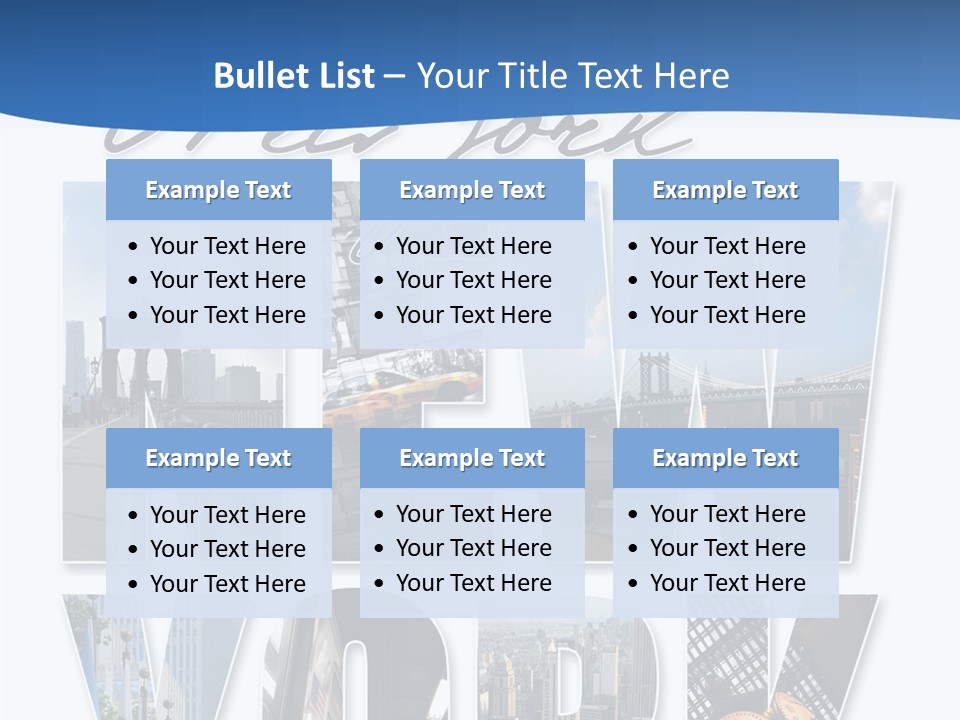 City Streets Urban PowerPoint Template