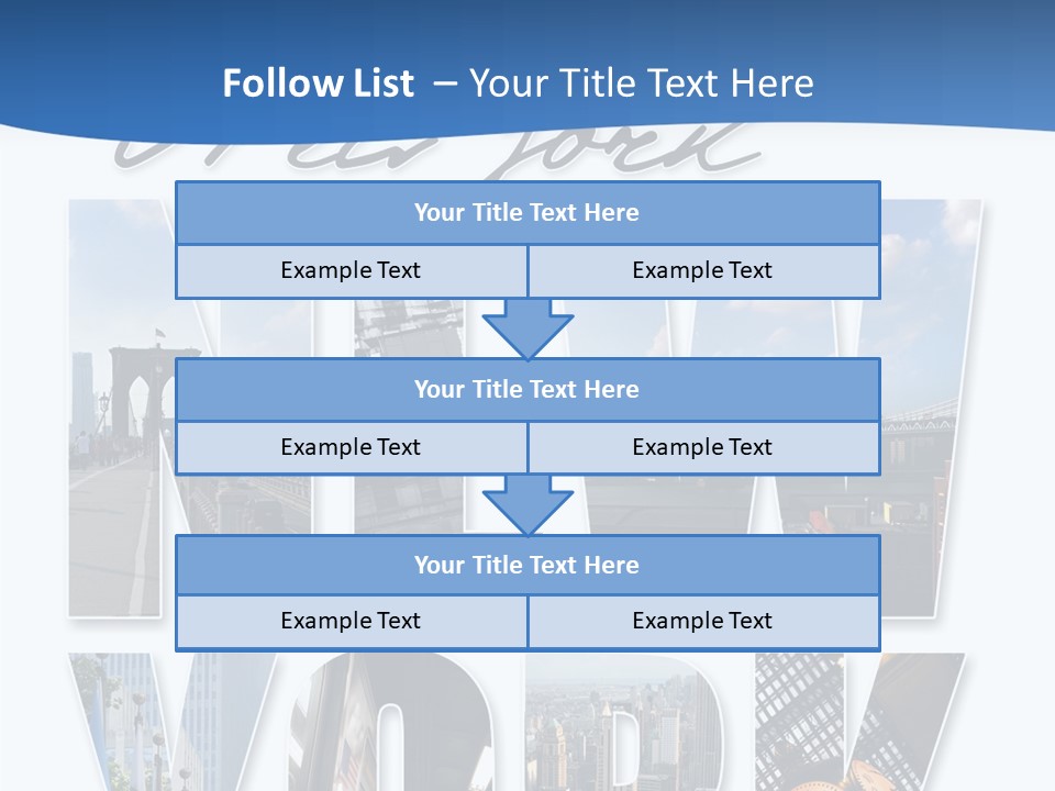 City Streets Urban PowerPoint Template