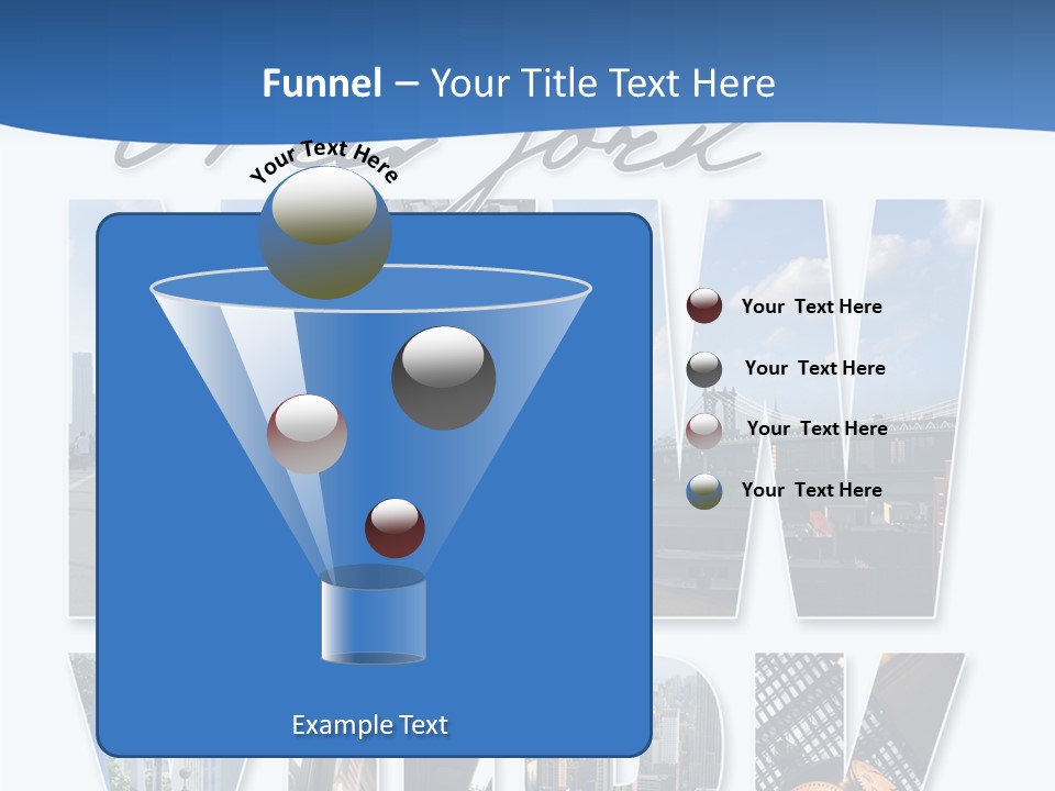 City Streets Urban PowerPoint Template