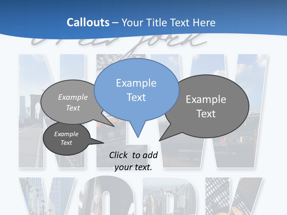 City Streets Urban PowerPoint Template