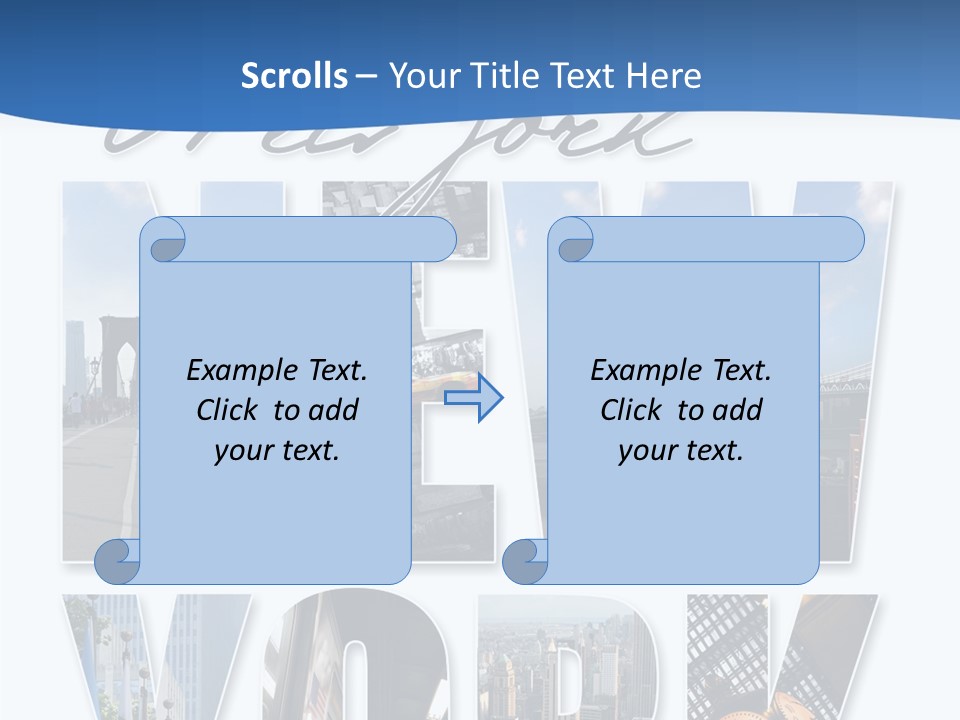 City Streets Urban PowerPoint Template