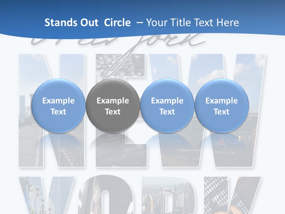 City Streets Urban PowerPoint Template