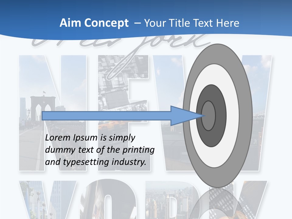 City Streets Urban PowerPoint Template