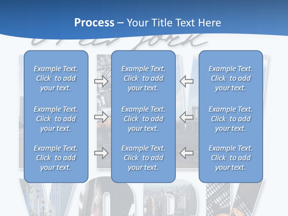 City Streets Urban PowerPoint Template