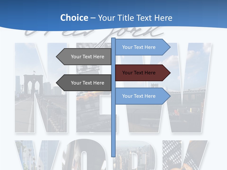 City Streets Urban PowerPoint Template