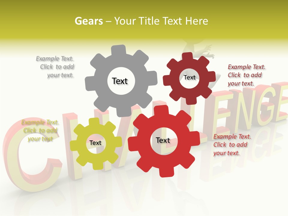 Jump Person Runner PowerPoint Template