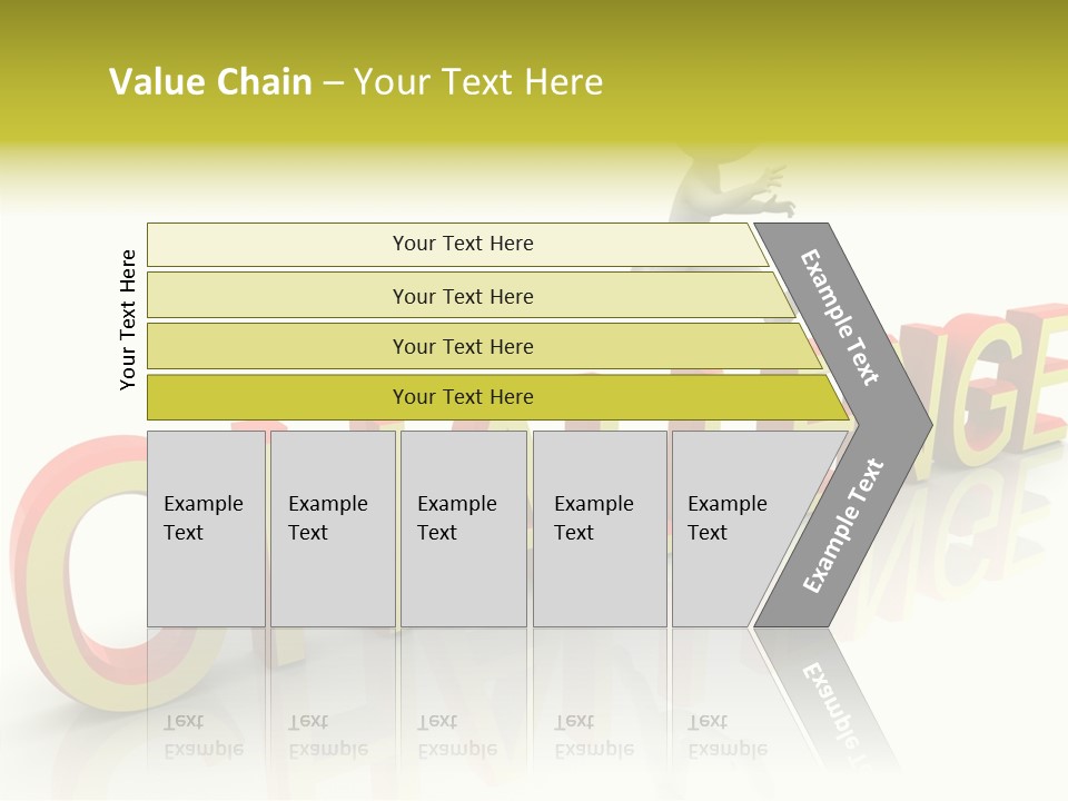 Jump Person Runner PowerPoint Template