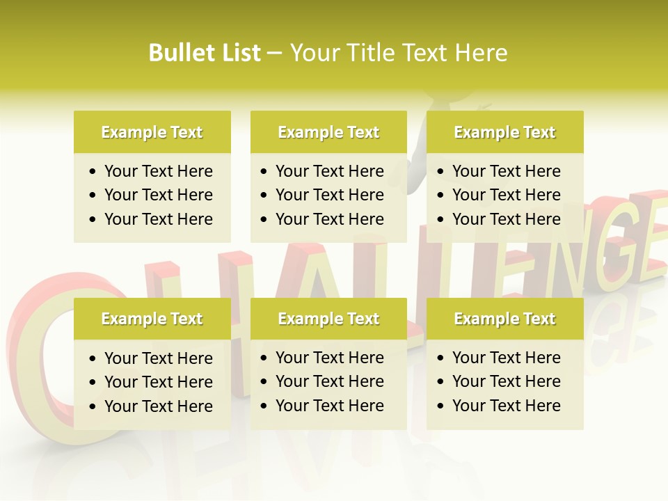Jump Person Runner PowerPoint Template
