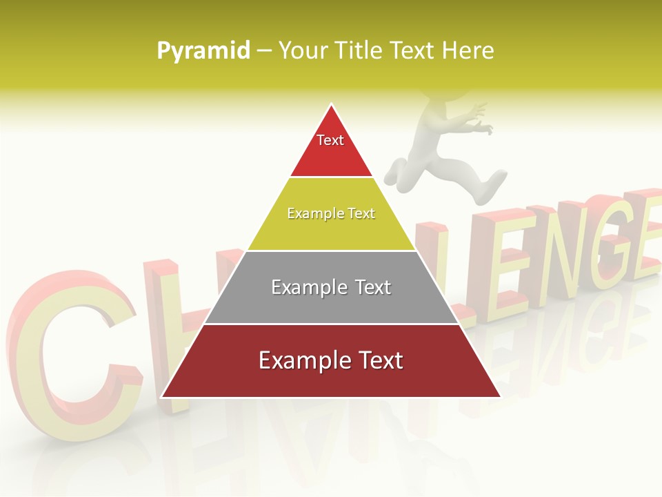 Jump Person Runner PowerPoint Template