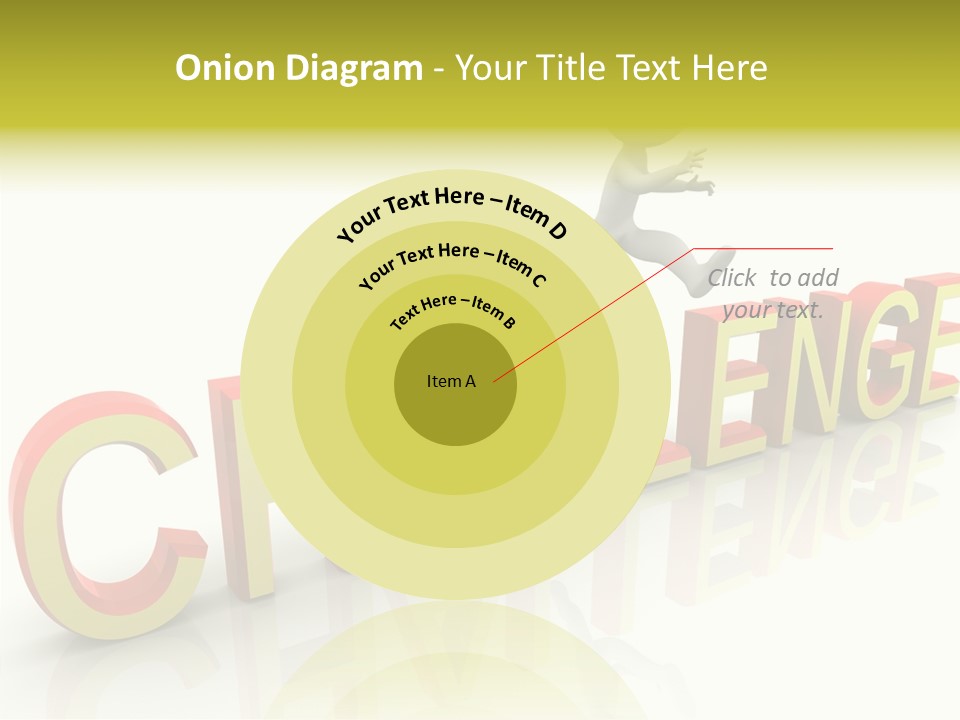 Jump Person Runner PowerPoint Template