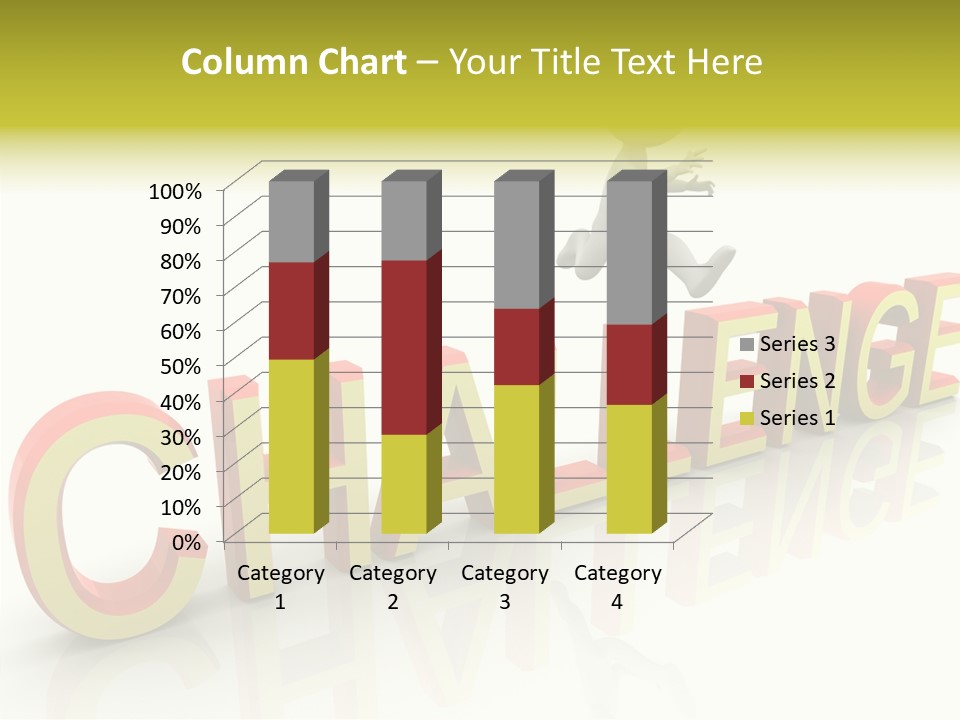 Jump Person Runner PowerPoint Template