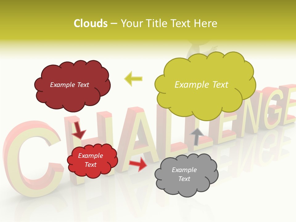 Jump Person Runner PowerPoint Template