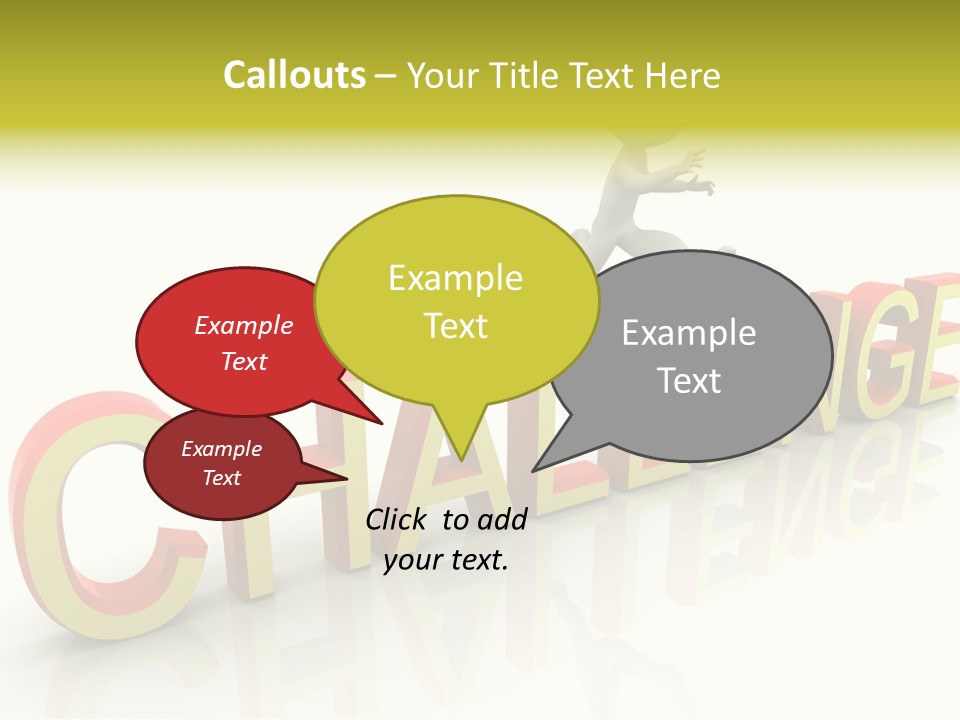 Jump Person Runner PowerPoint Template