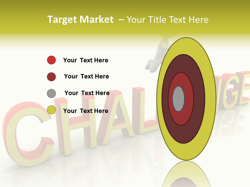 Jump Person Runner PowerPoint Template