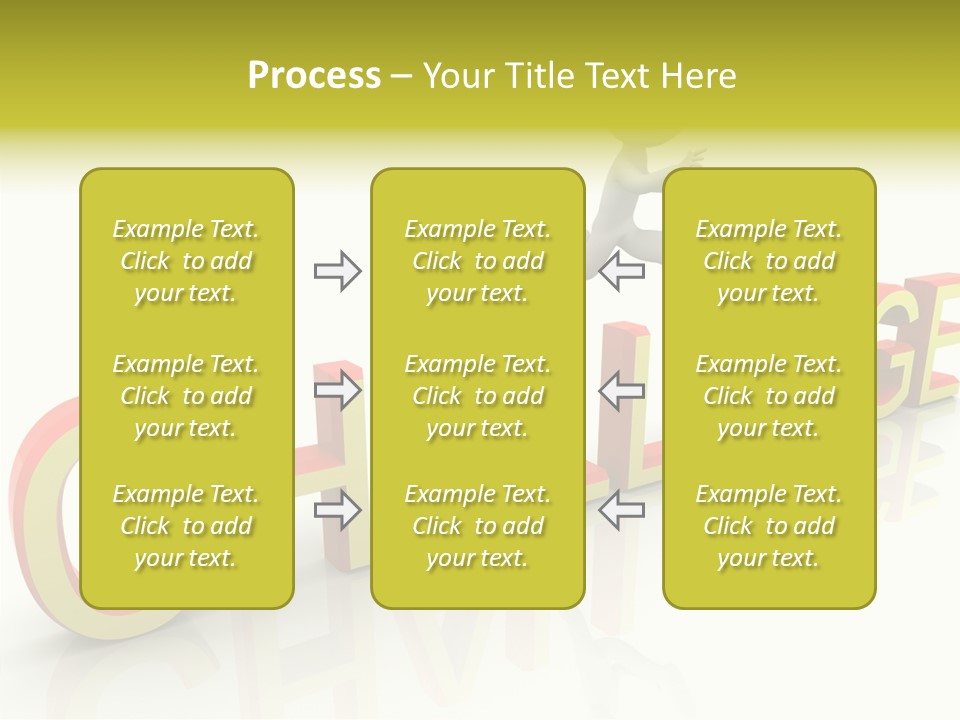 Jump Person Runner PowerPoint Template