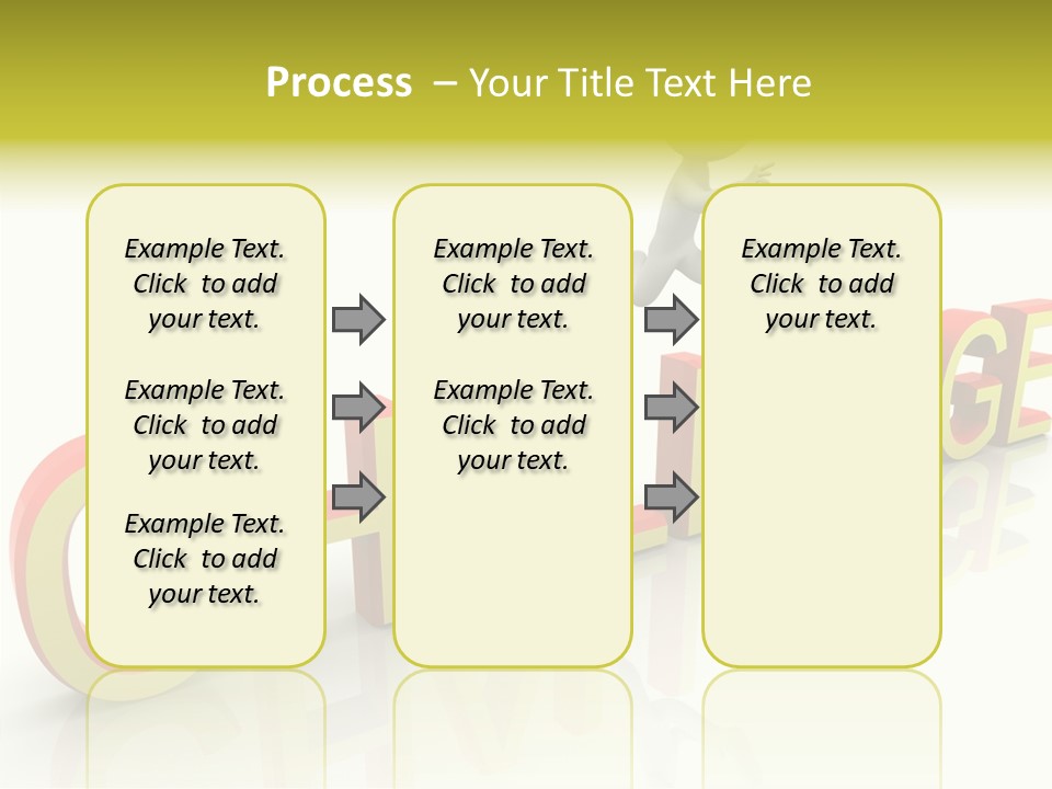 Jump Person Runner PowerPoint Template
