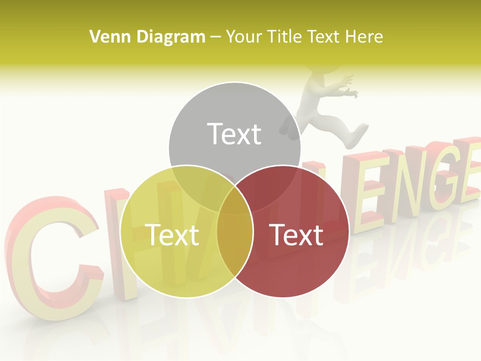 Jump Person Runner PowerPoint Template