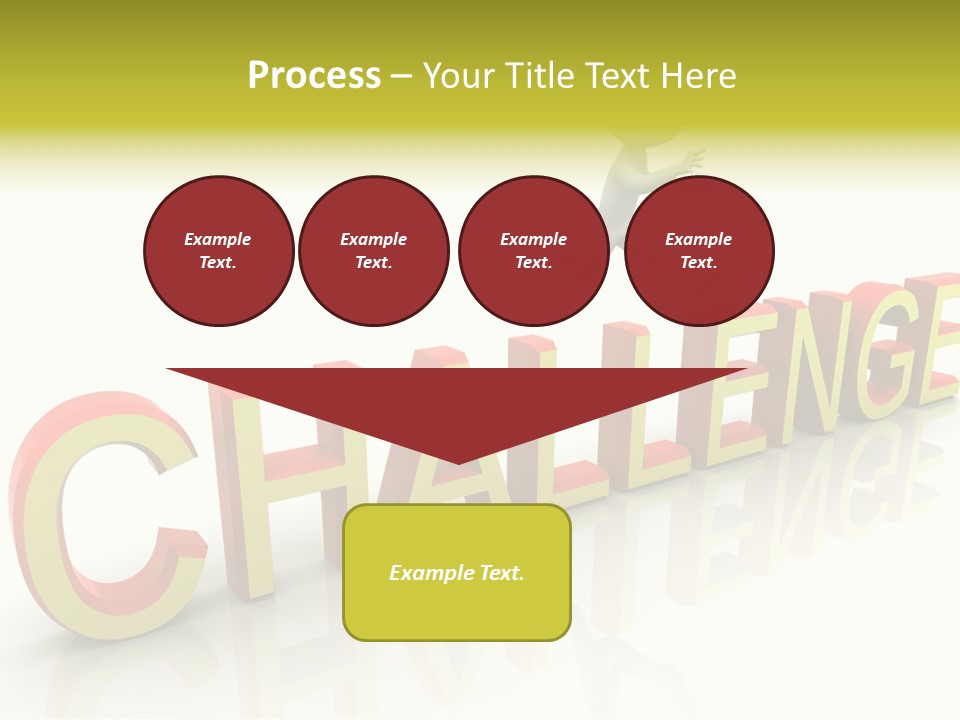 Jump Person Runner PowerPoint Template