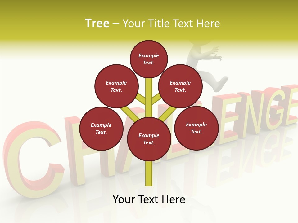 Jump Person Runner PowerPoint Template