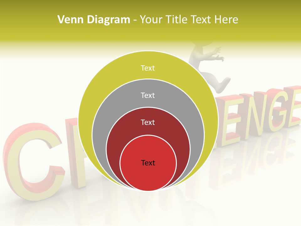 Jump Person Runner PowerPoint Template