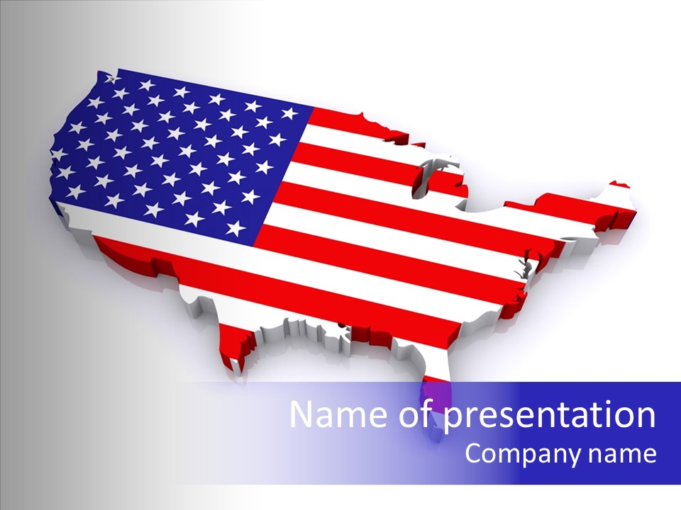 Map Country Nation PowerPoint Template