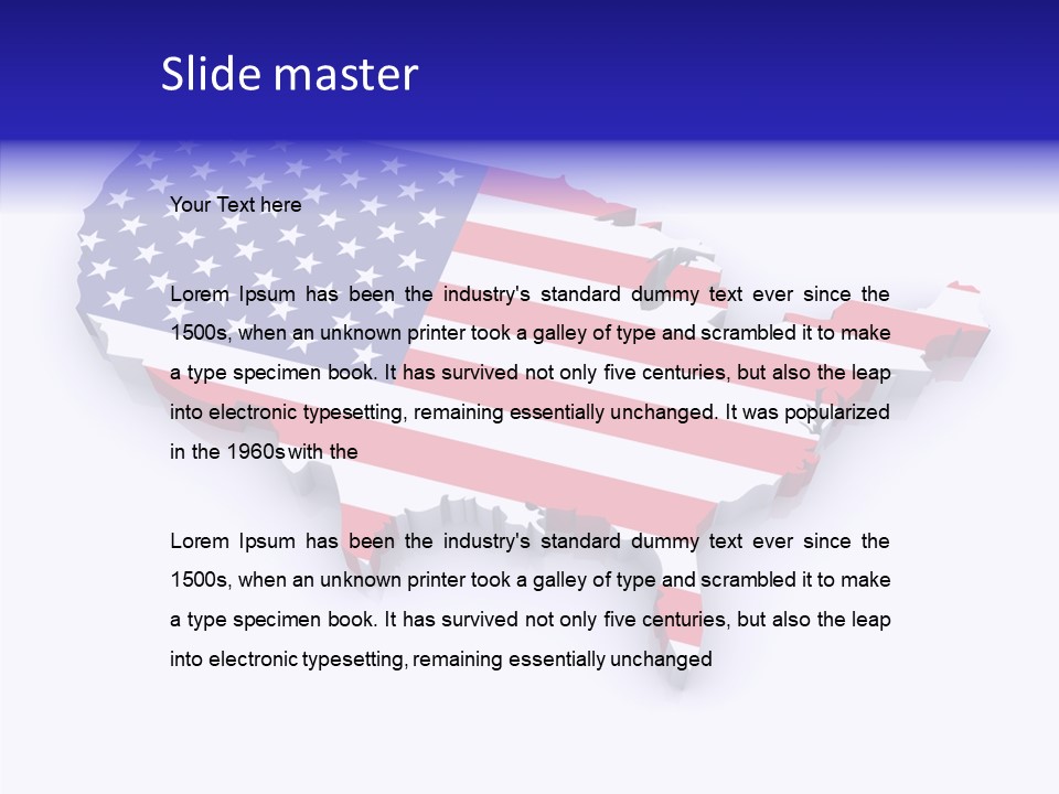Map Country Nation PowerPoint Template