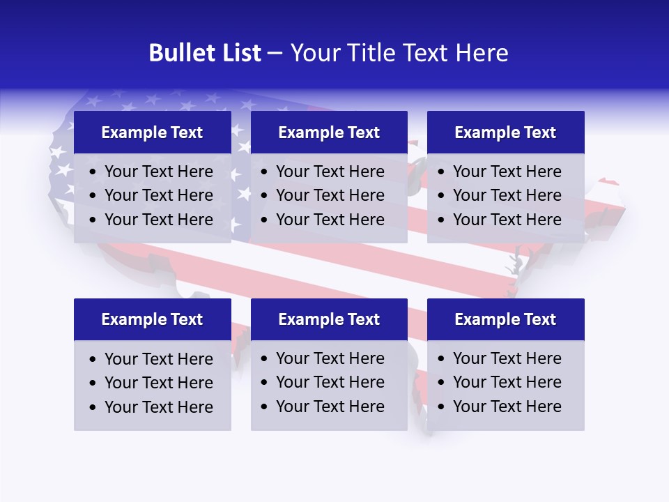 Map Country Nation PowerPoint Template