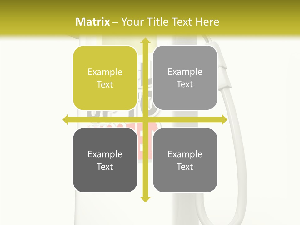 Gas Station Pride Fuel Pump PowerPoint Template