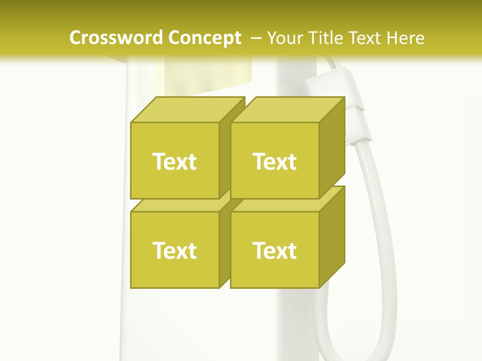 Gas Station Pride Fuel Pump PowerPoint Template