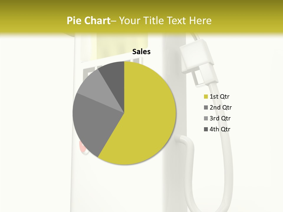 Gas Station Pride Fuel Pump PowerPoint Template