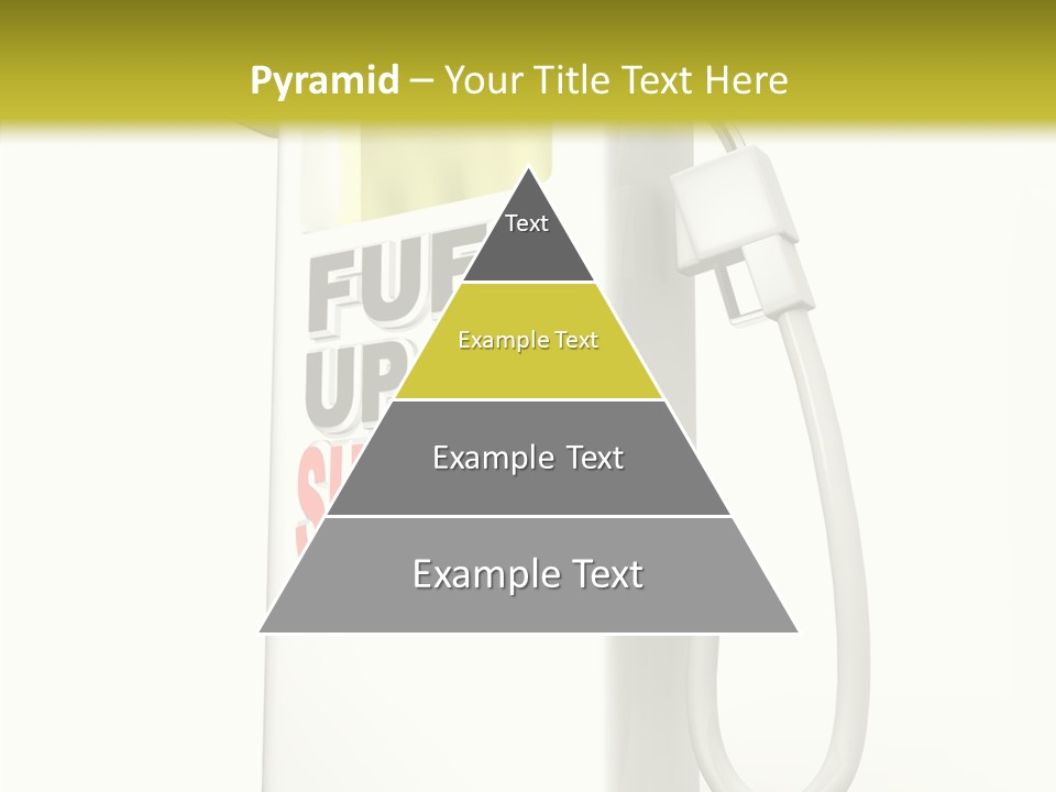 Gas Station Pride Fuel Pump PowerPoint Template