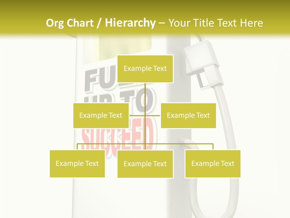 Gas Station Pride Fuel Pump PowerPoint Template