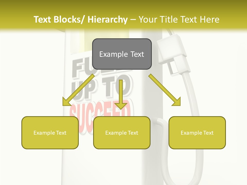 Gas Station Pride Fuel Pump PowerPoint Template