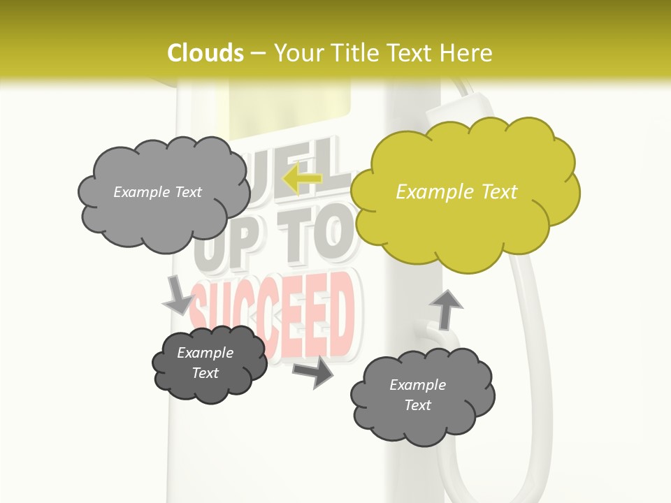 Gas Station Pride Fuel Pump PowerPoint Template