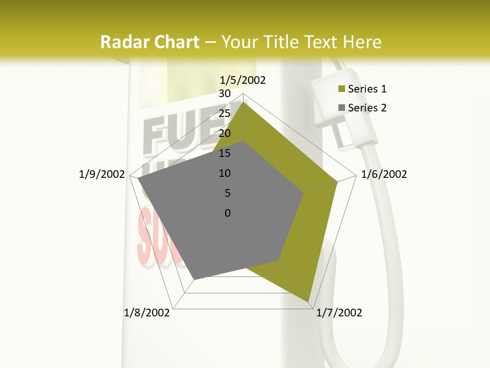 Gas Station Pride Fuel Pump PowerPoint Template