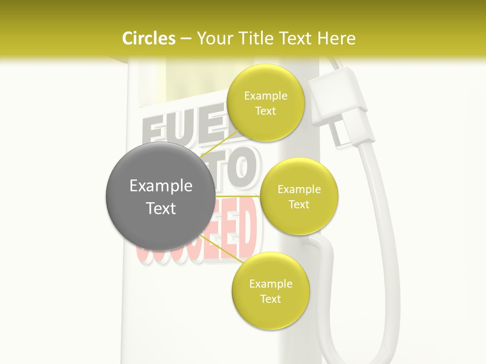 Gas Station Pride Fuel Pump PowerPoint Template