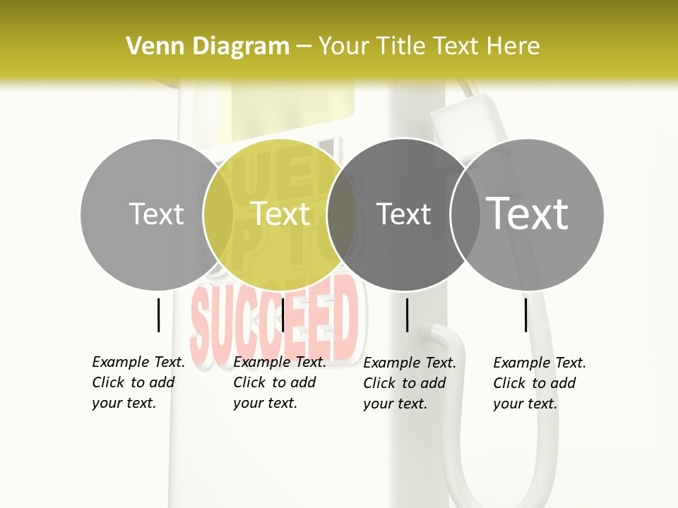 Gas Station Pride Fuel Pump PowerPoint Template