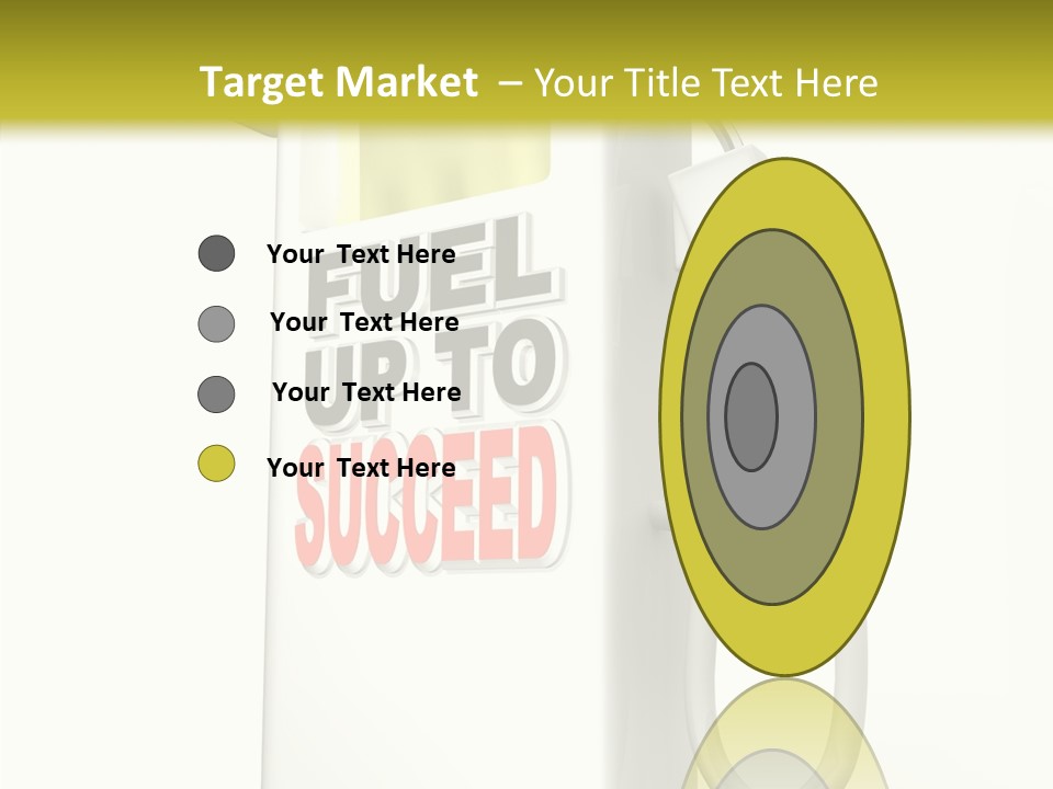 Gas Station Pride Fuel Pump PowerPoint Template