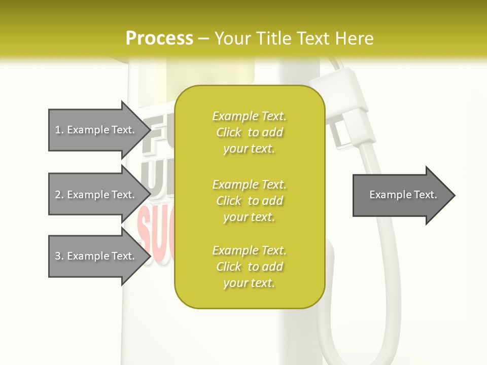 Gas Station Pride Fuel Pump PowerPoint Template