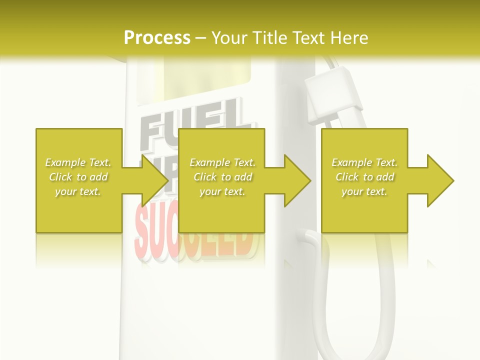 Gas Station Pride Fuel Pump PowerPoint Template