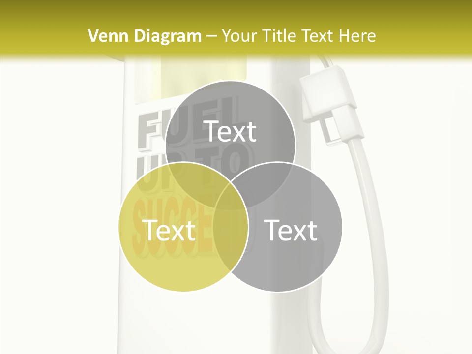 Gas Station Pride Fuel Pump PowerPoint Template