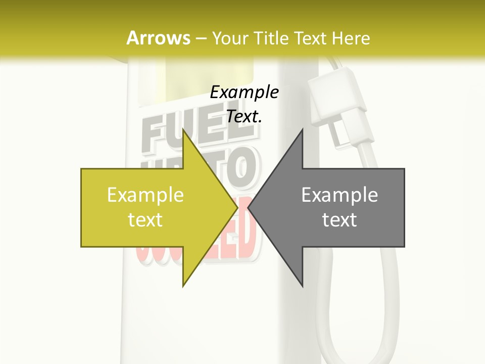 Gas Station Pride Fuel Pump PowerPoint Template
