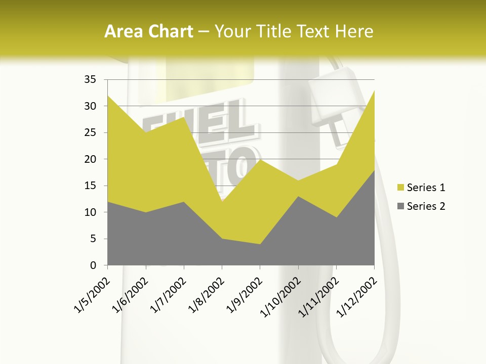 Gas Station Pride Fuel Pump PowerPoint Template