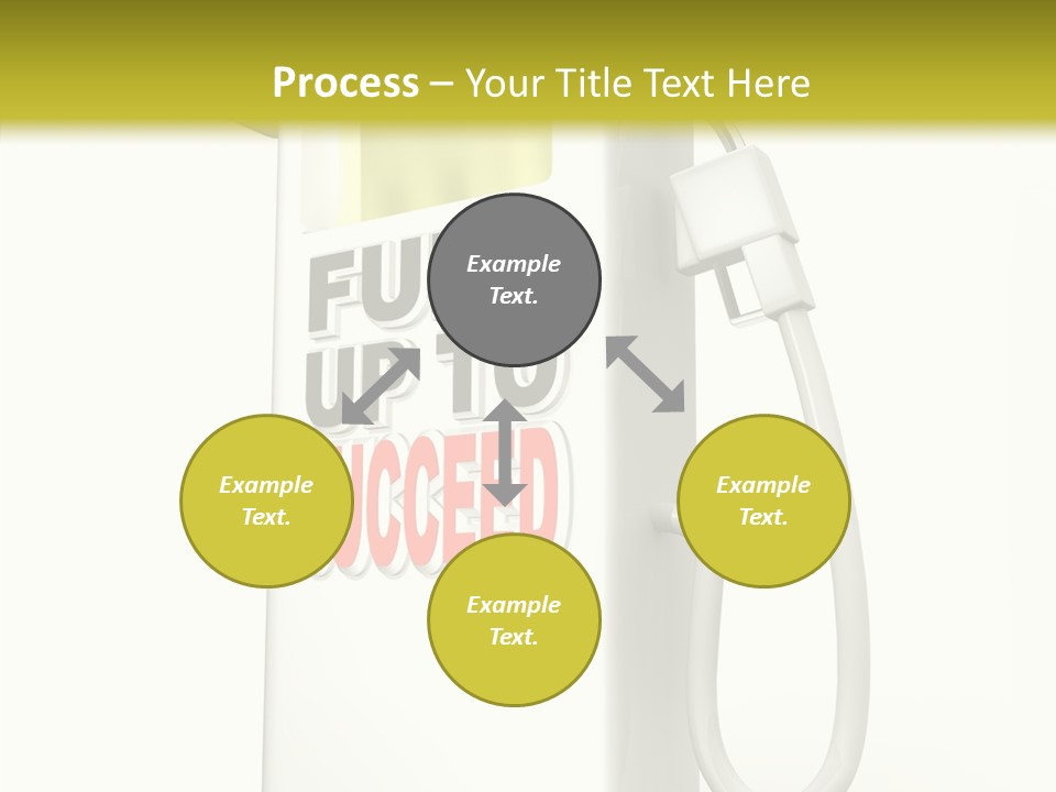 Gas Station Pride Fuel Pump PowerPoint Template