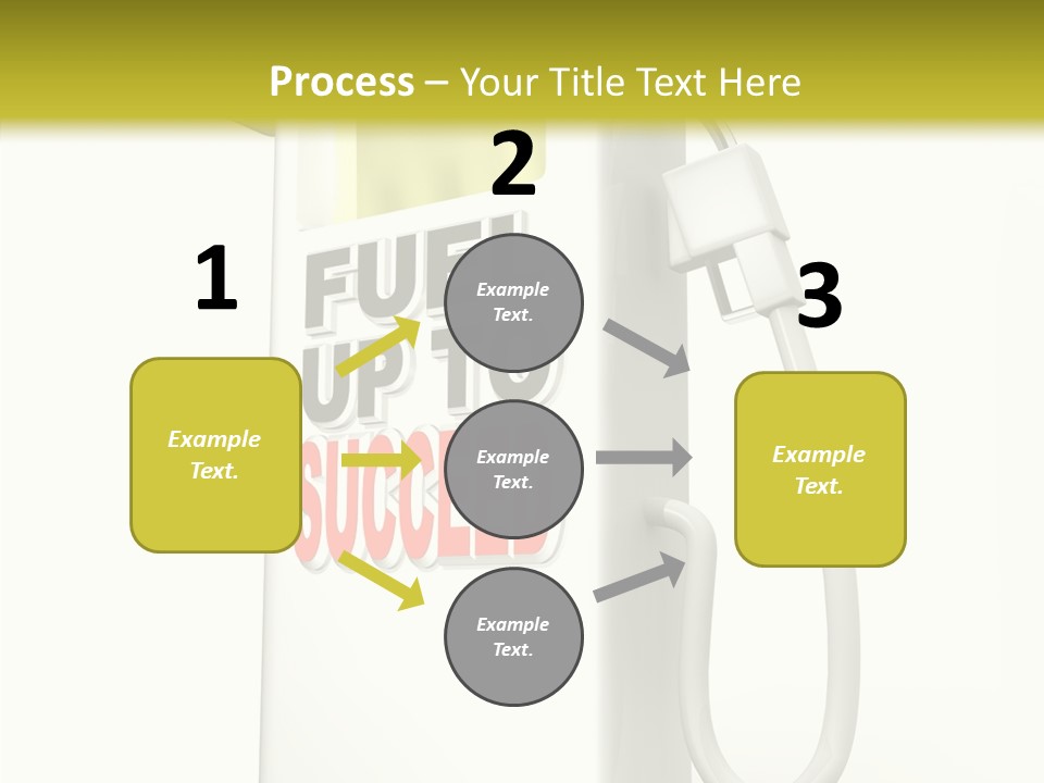 Gas Station Pride Fuel Pump PowerPoint Template