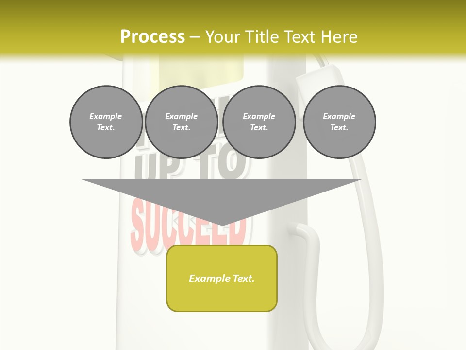 Gas Station Pride Fuel Pump PowerPoint Template