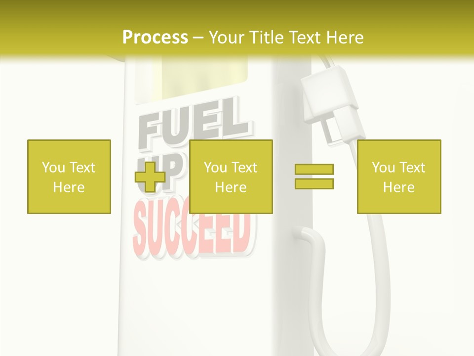 Gas Station Pride Fuel Pump PowerPoint Template