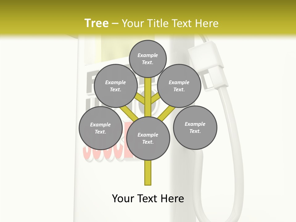 Gas Station Pride Fuel Pump PowerPoint Template