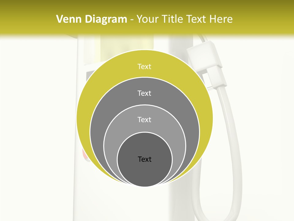 Gas Station Pride Fuel Pump PowerPoint Template